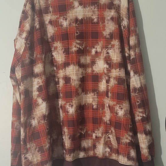 Cato Plus Active Wear Long Sleeve 22/24W NWOT EUC Burgundy Brown - Picture 4 of 4